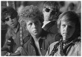 The Byrds 1968: White, Hillman, McGuinn & Kelly